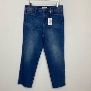 New with tags Jessica Simpson Spotlight High Rise Slim Straight Jeans Sz 31